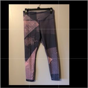 Zyia pink and purple workout leggings